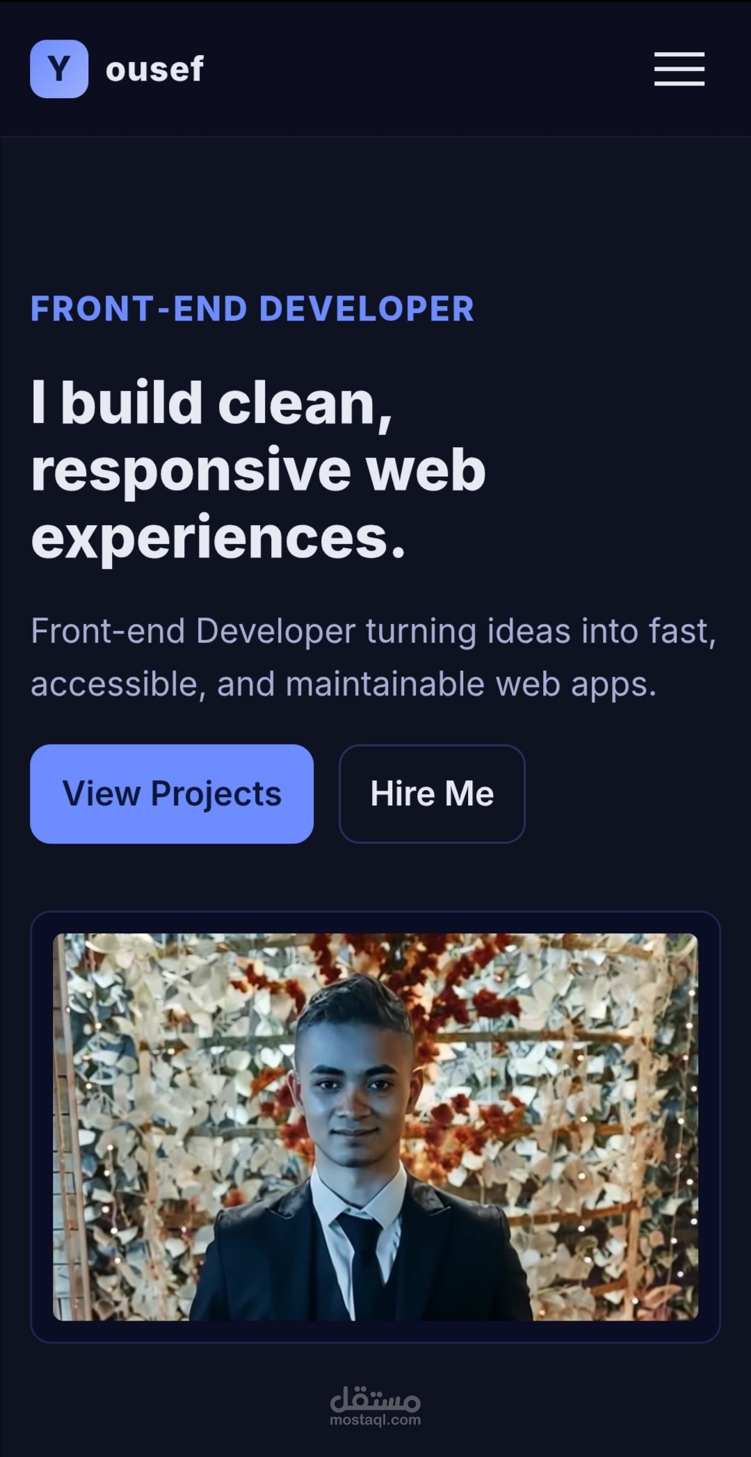 معرض أعمال ( Portfolio )