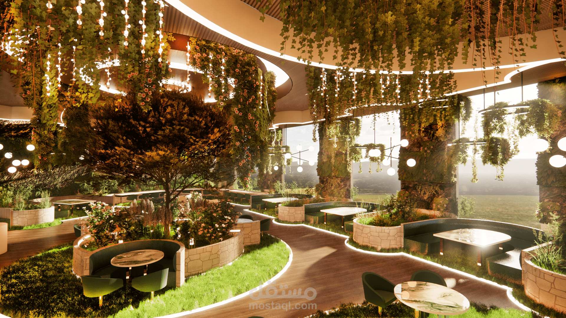 حديقة الحيوانات المغلقة