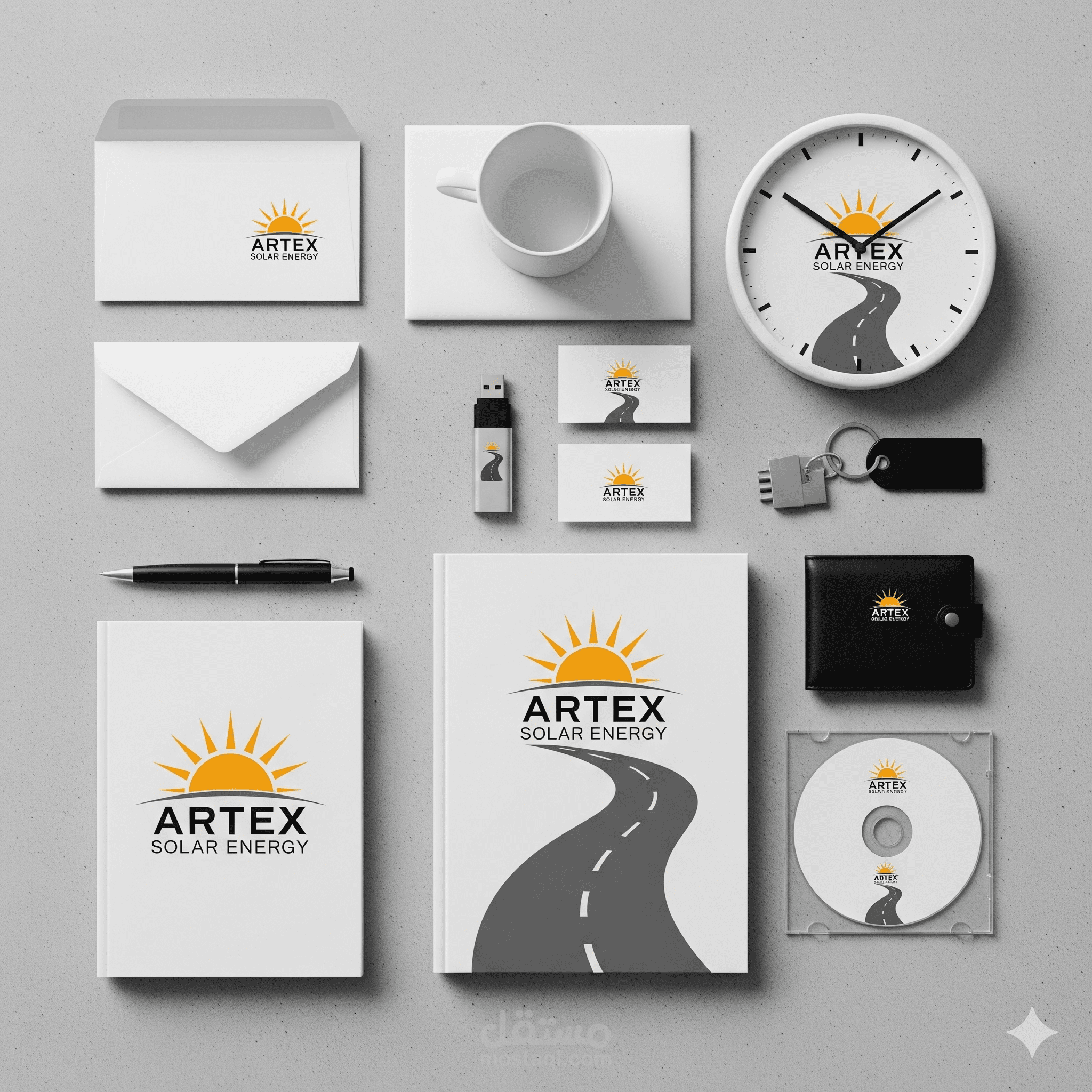 هوية بصرية متكاملة لشركة ارتكس