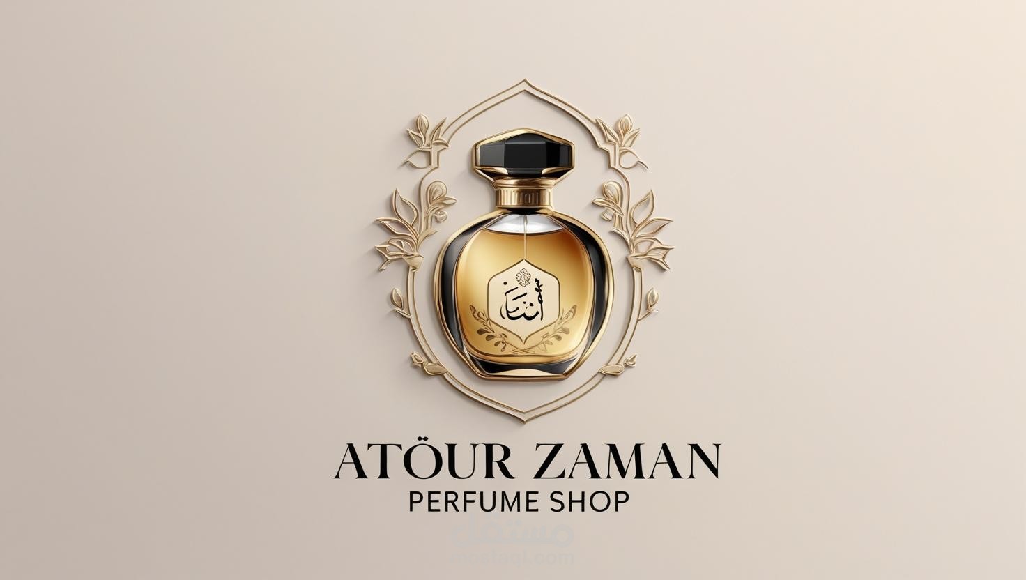 تصميم لوجو لصفحة بيع عطور