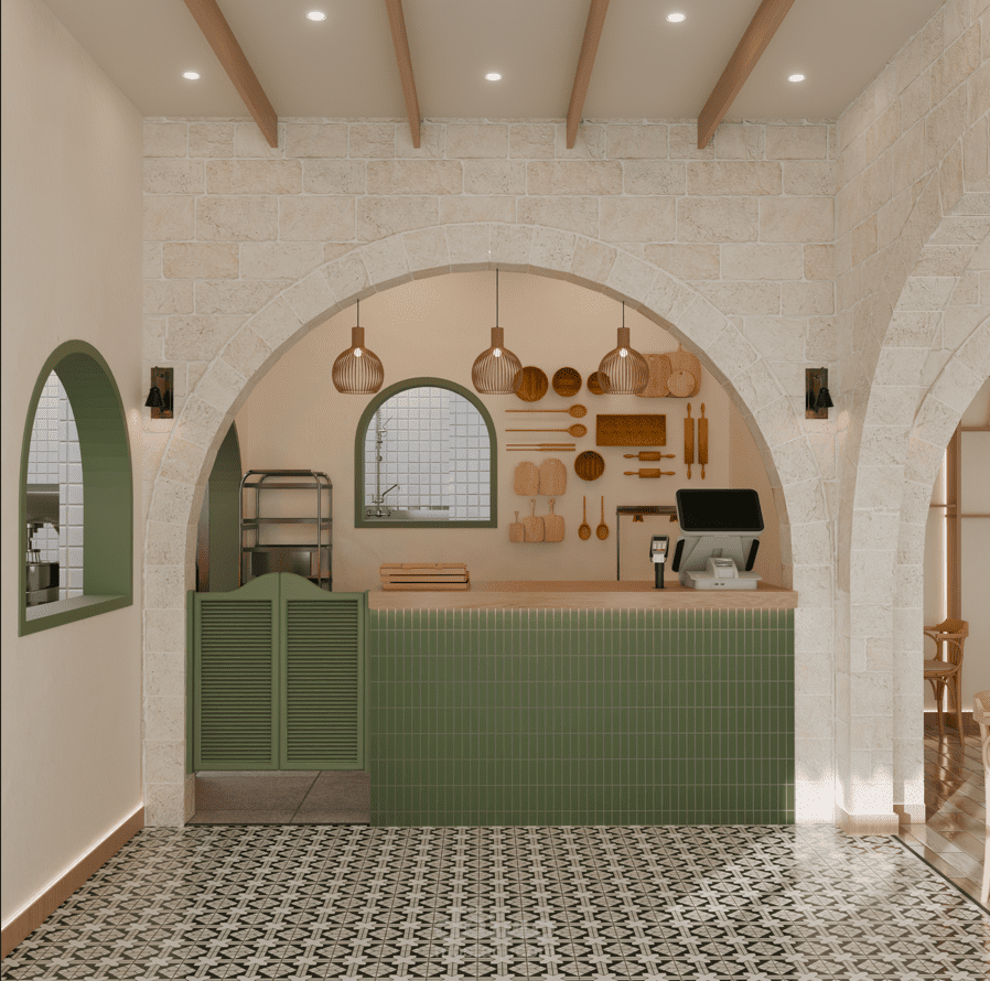 تصميم مطعم ايطالي
