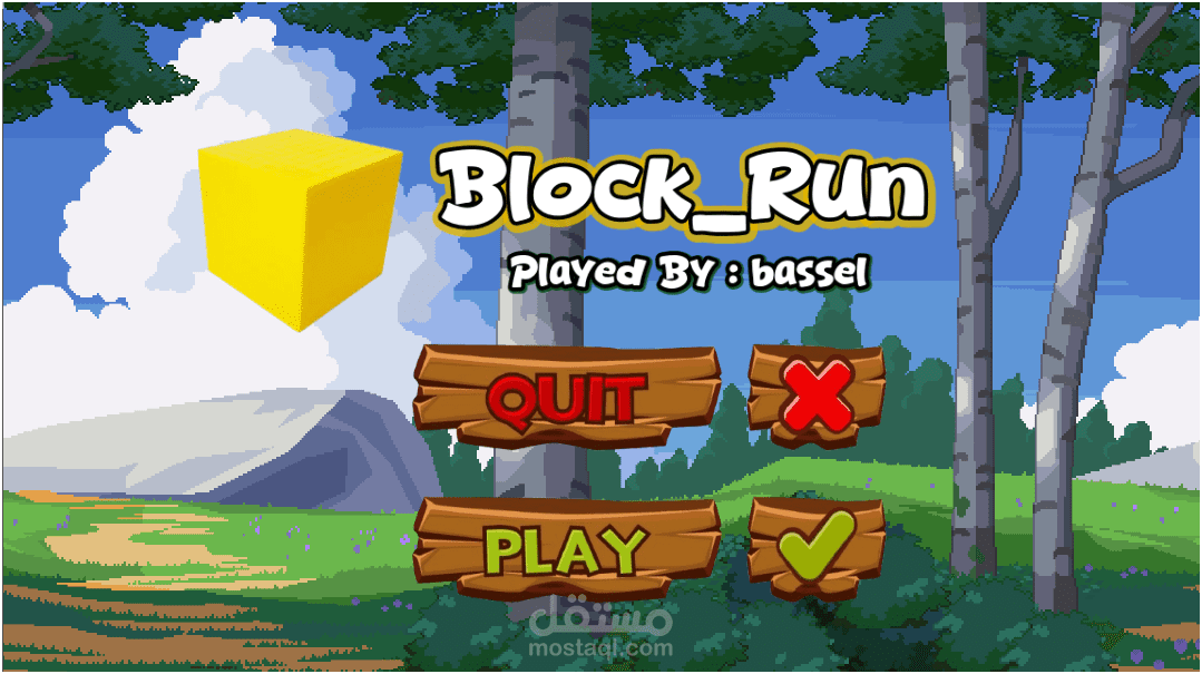 MCube – لعبة منصات ثلاثية الأبعاد (3D Platformer)