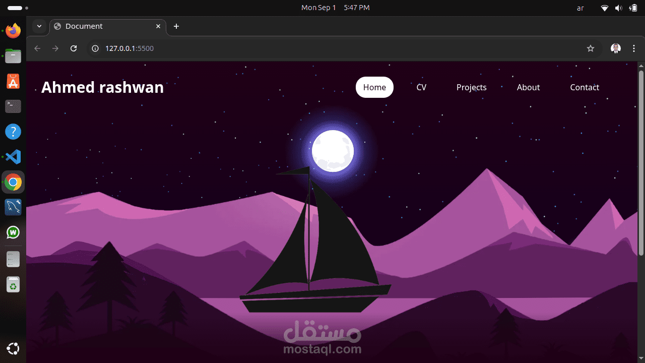 Parallax-Scrolling-Website