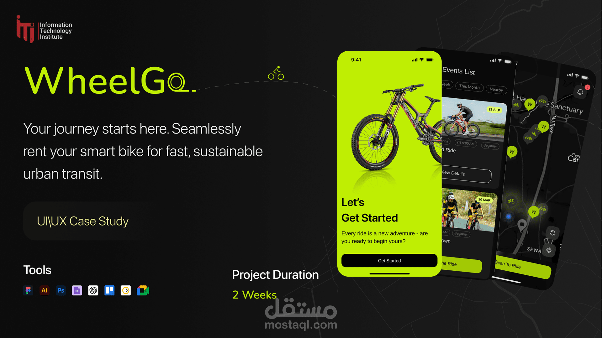 Wheel Go ابلكيشن دراجات