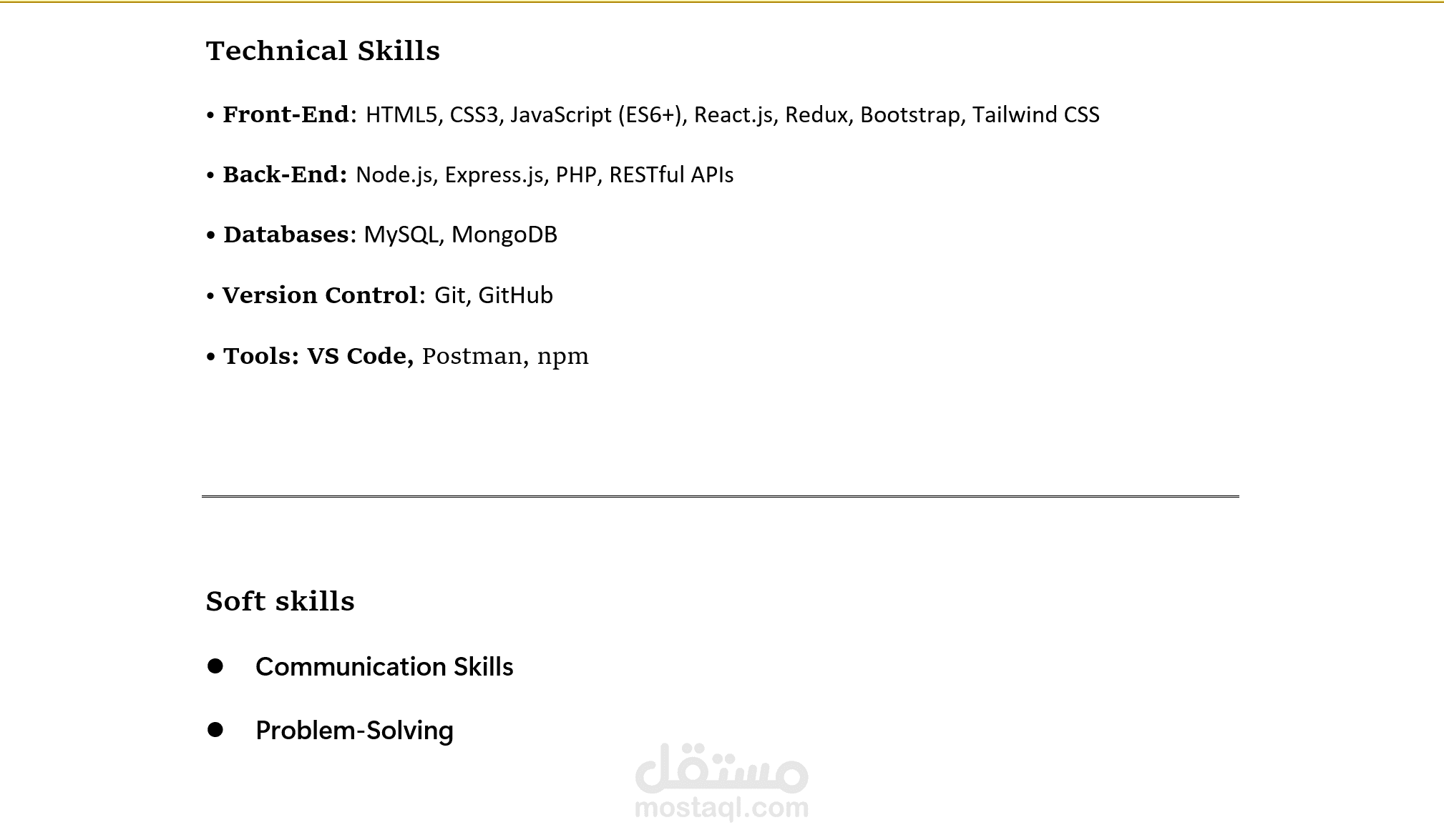 انشاء cv مطابق للمعاير العالميه بكل احترافيه