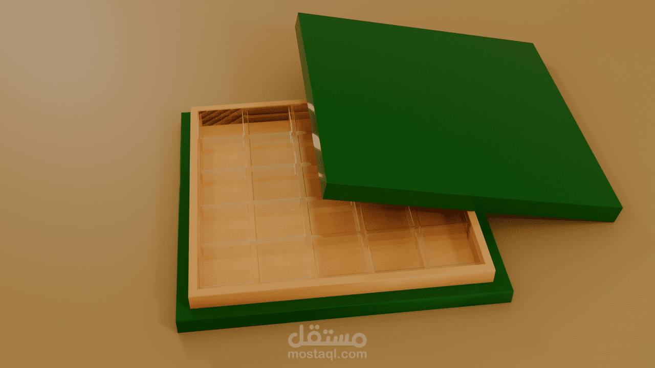 علبة شكولاتة
