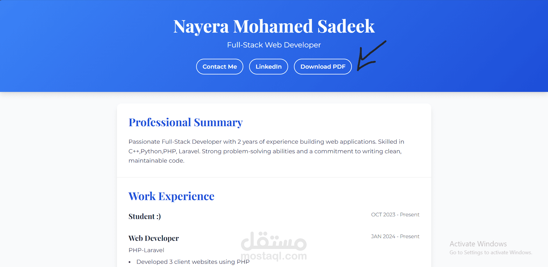 CV Generator