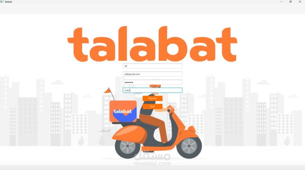 Talabat project