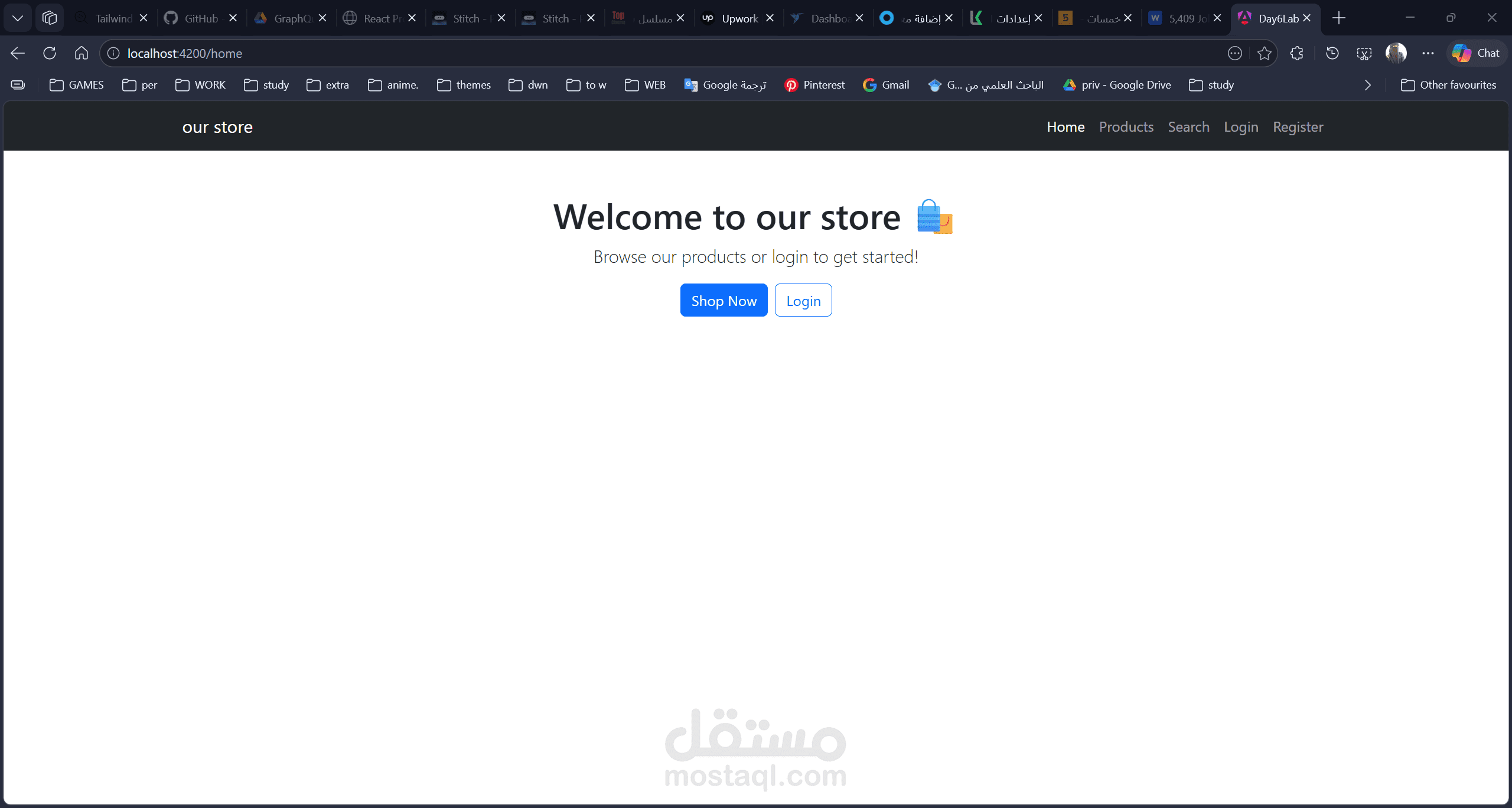Project Title: Dynamic E-commerce Store | Angular (Latest Version)
