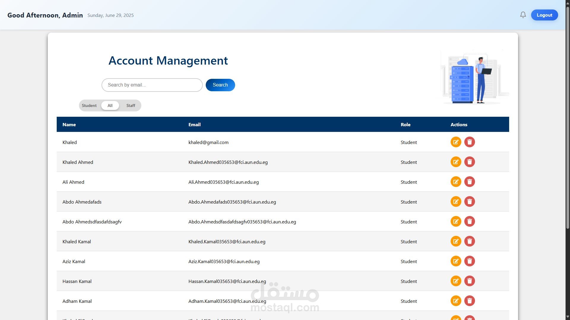 Team Space - منصة ويب لإدارة الكليات والتواصل الأكاديمي