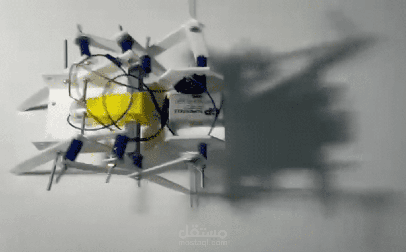 مشروع جامعي Hexapod robot