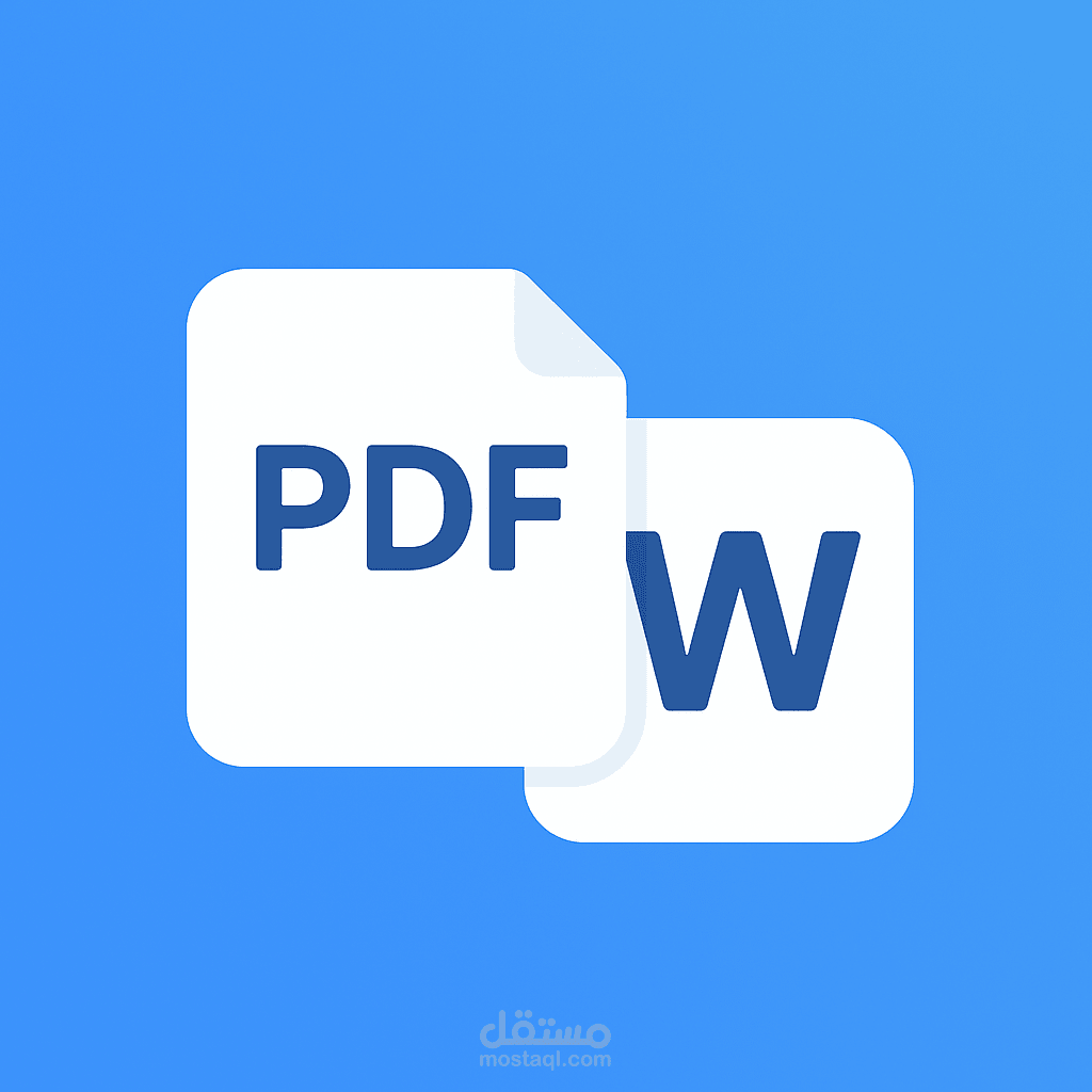 تحويل ملفات PDF إلى Word