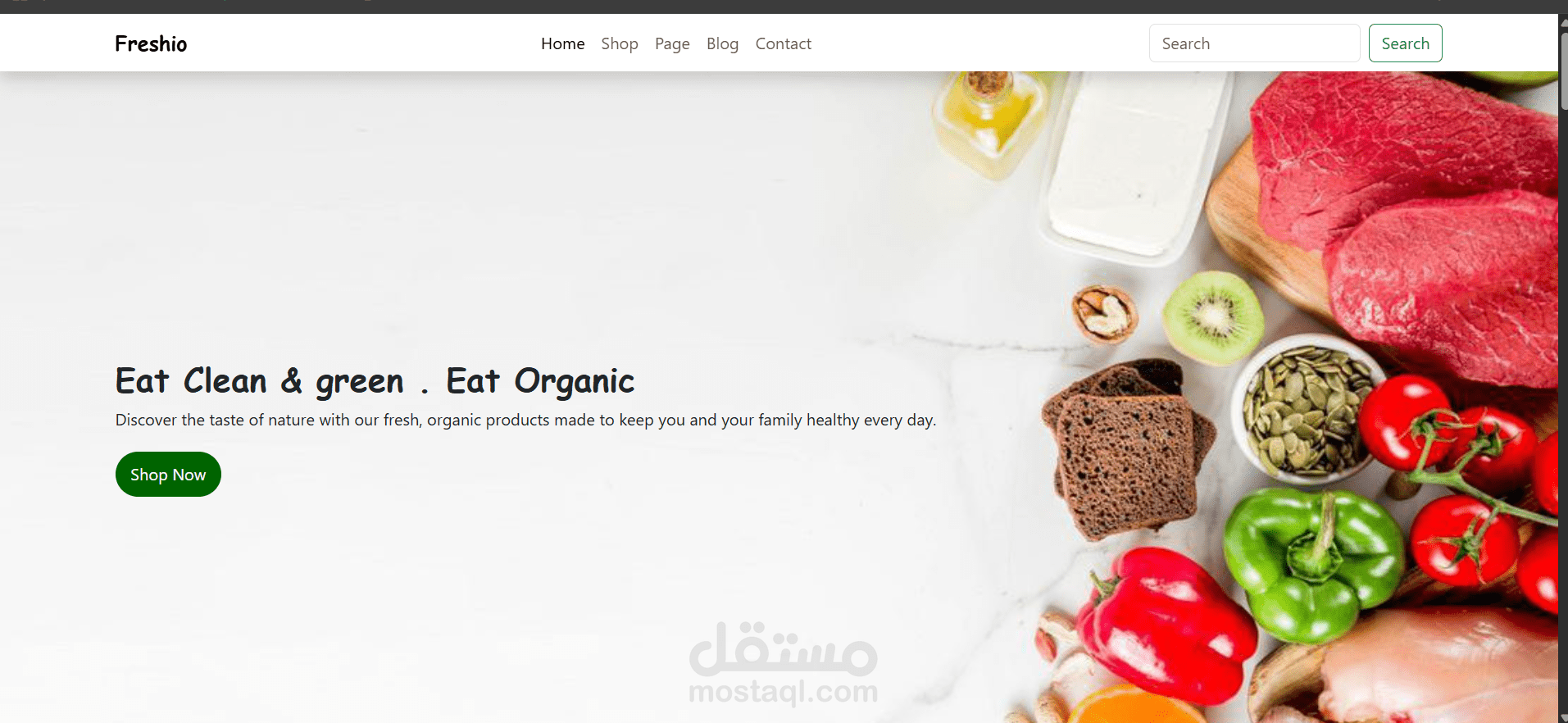 Food Shop Website