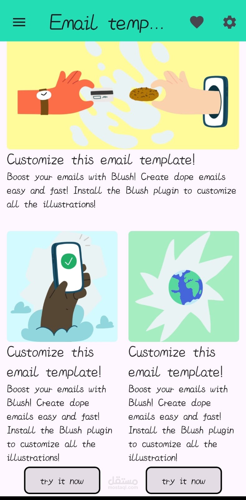 "برمجة وتصميم Flutter mobile app احترافية (Android + iOS