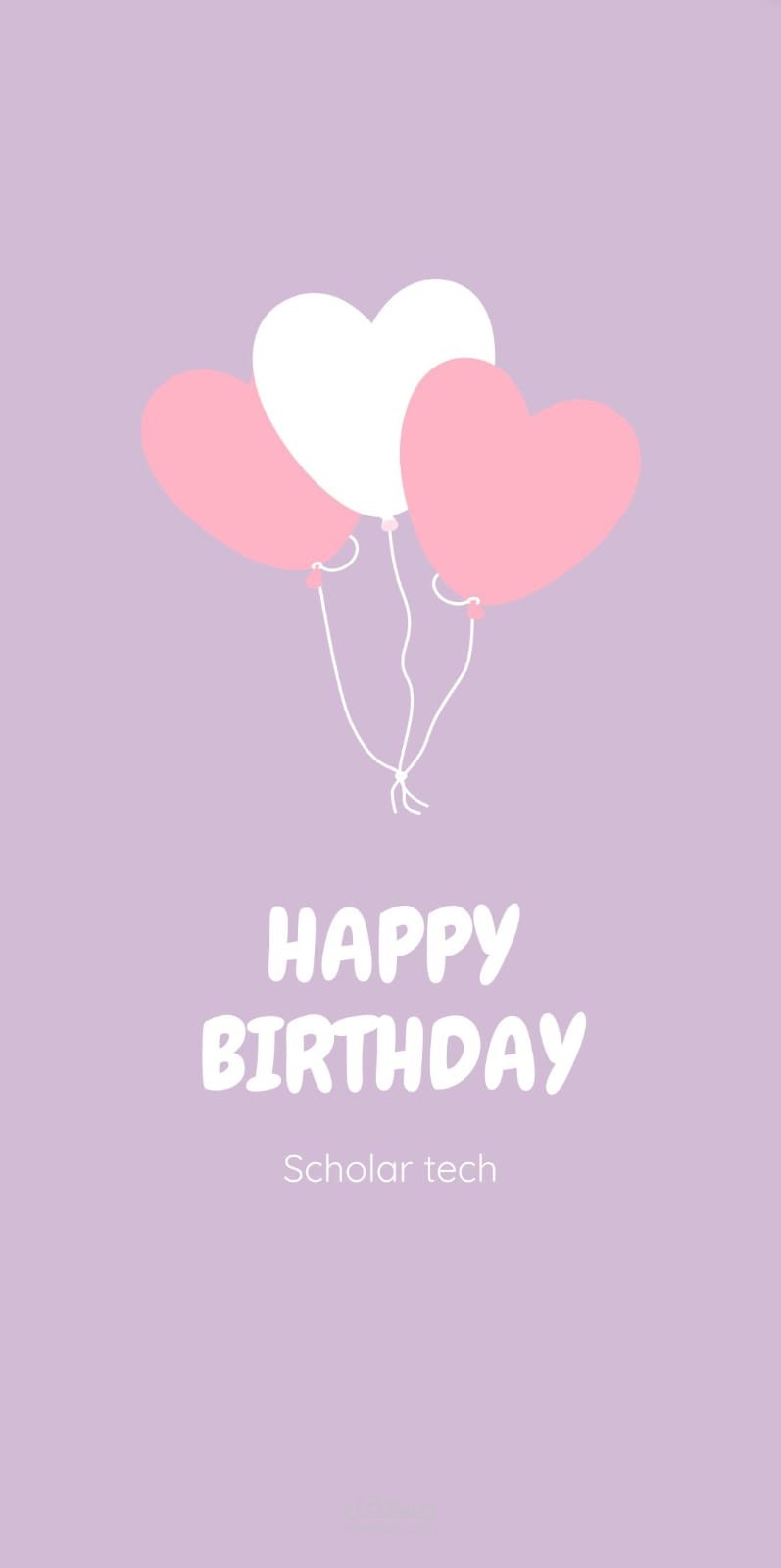 Birthday card app