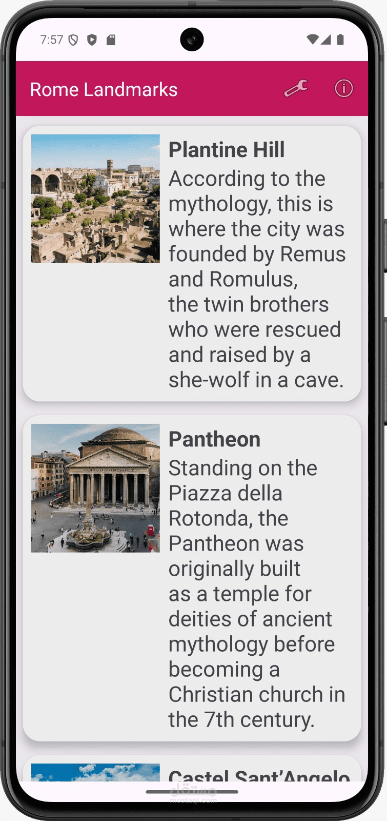 Tour Guide App