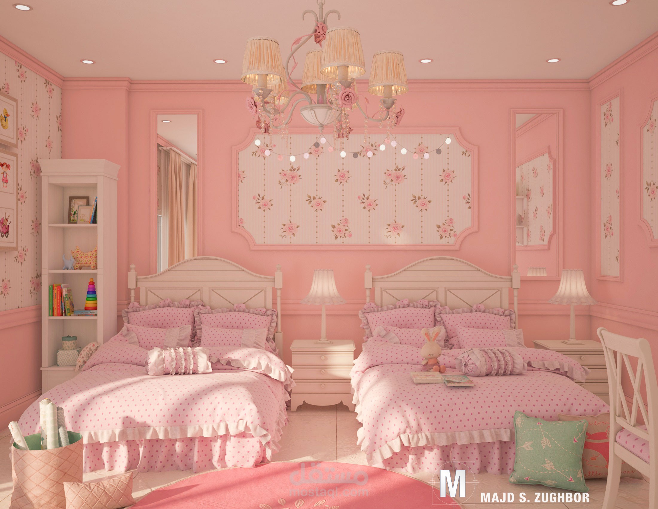 غرفة نوم أطفال