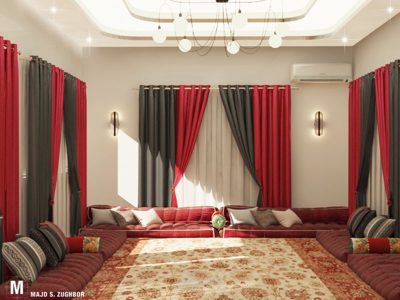 تصميم مجلس رجال ارضي