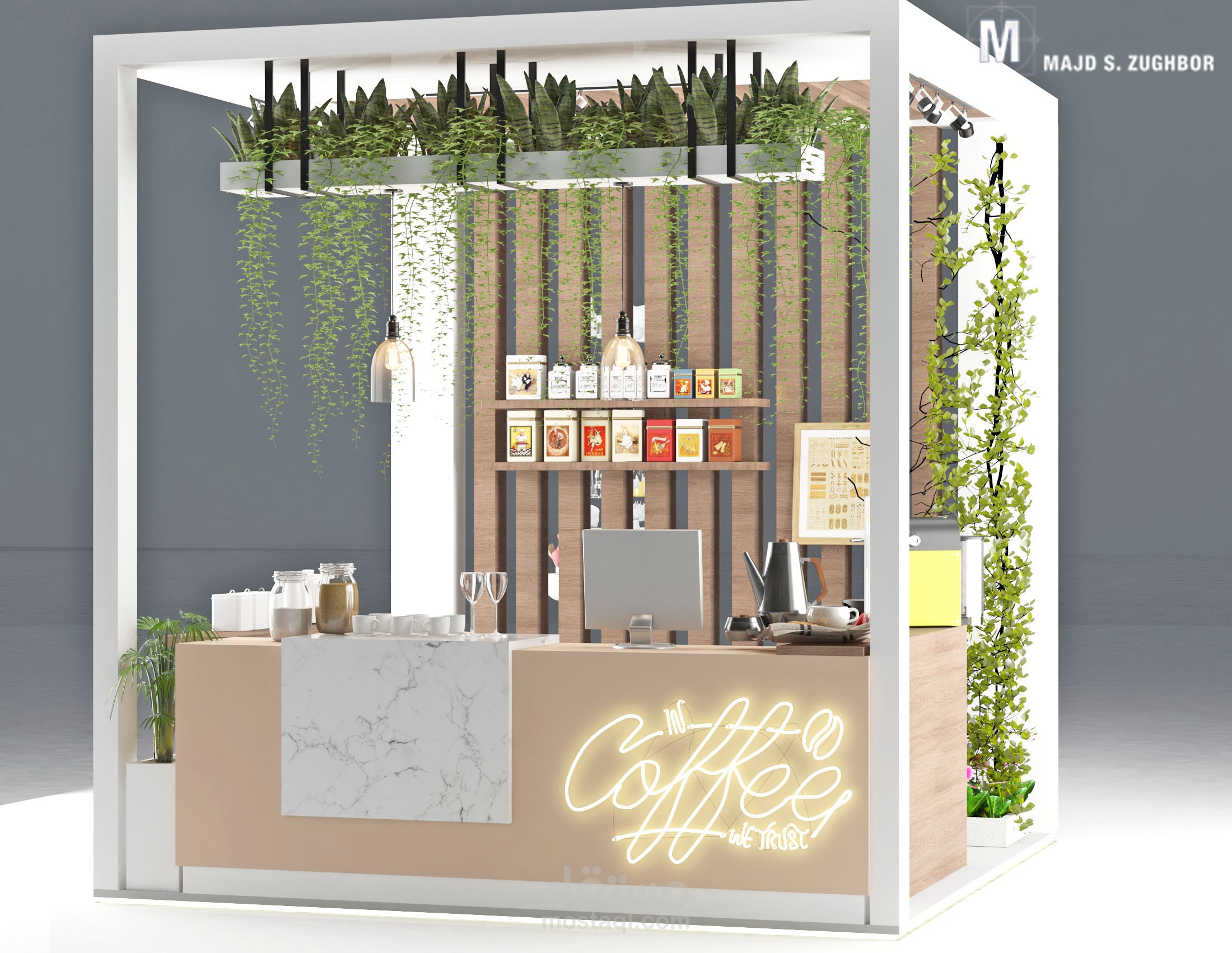 café booth