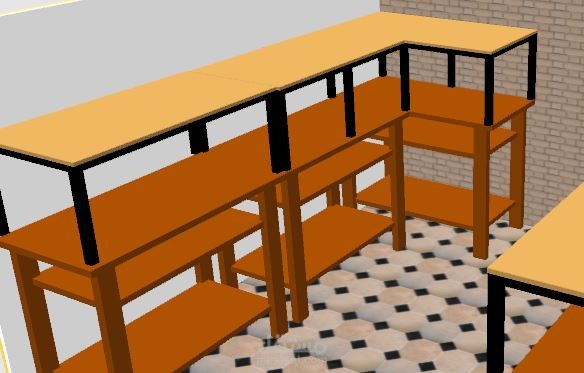 تصميم غرفة لزراعة الفطر باستخدام برنامج الاوتوكاد والسكتش اب