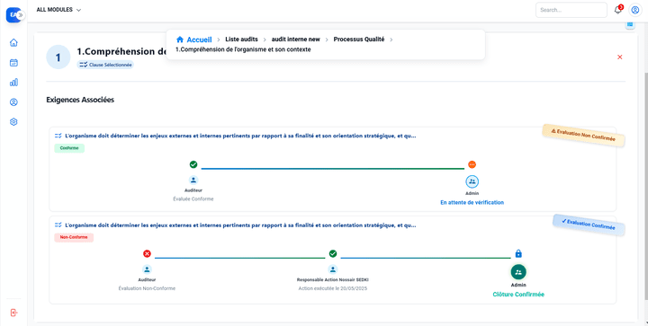 eAudit - Web application Saas