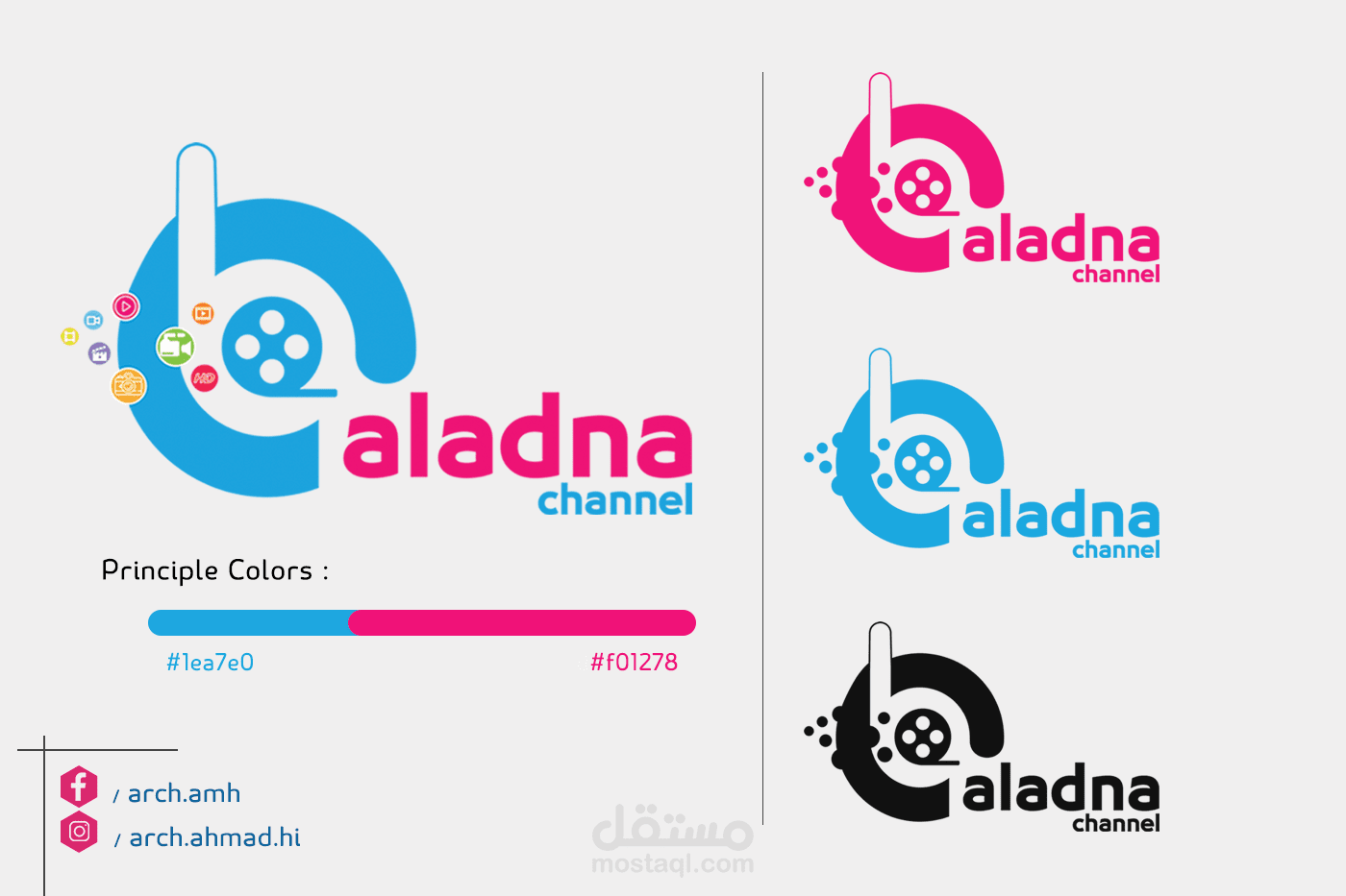 تصميم هوية بصرية كاملة