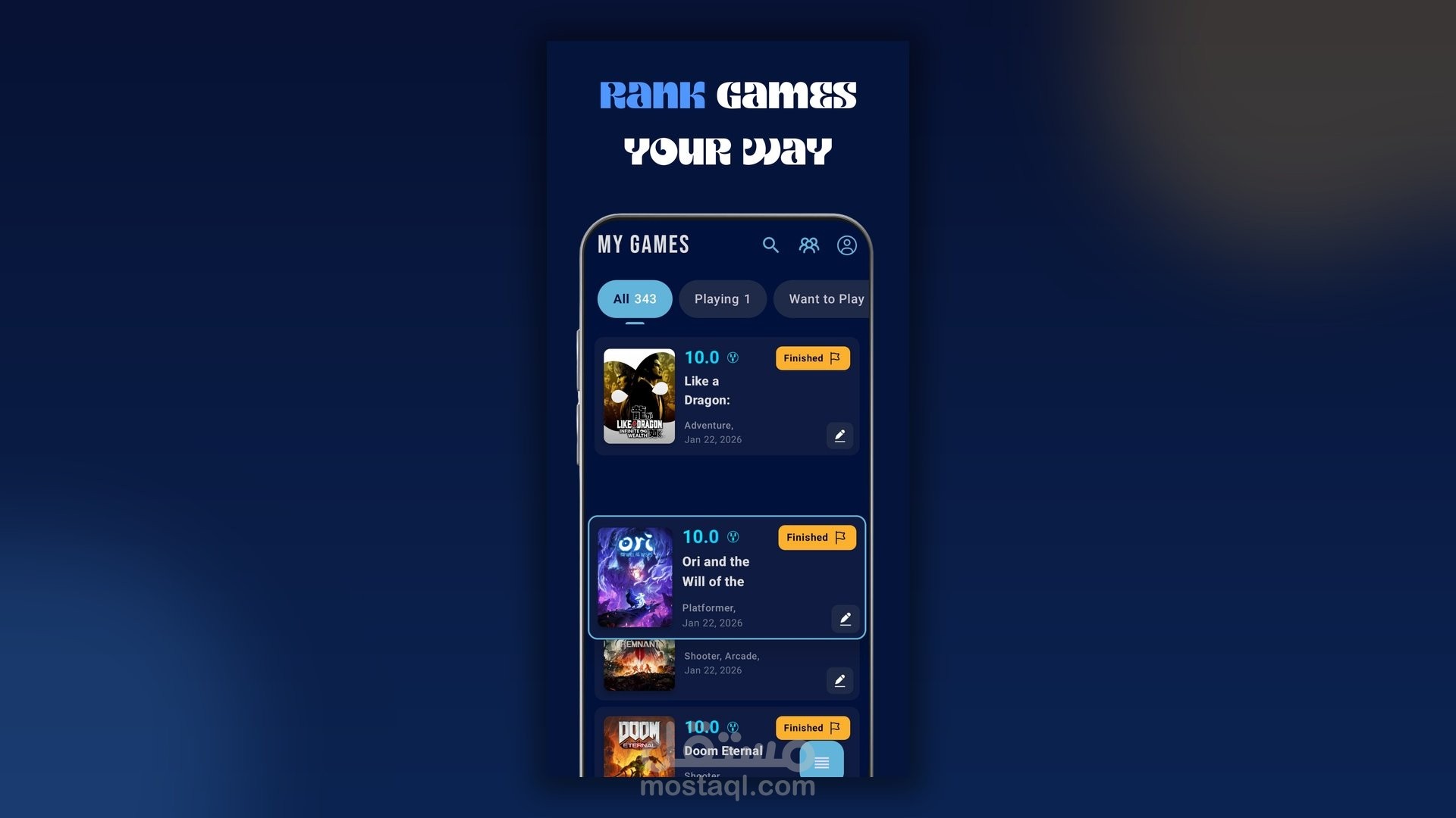 Arcadia — منصة ألعاب اجتماعية بالذكاء الاصطناعي (Google Play)