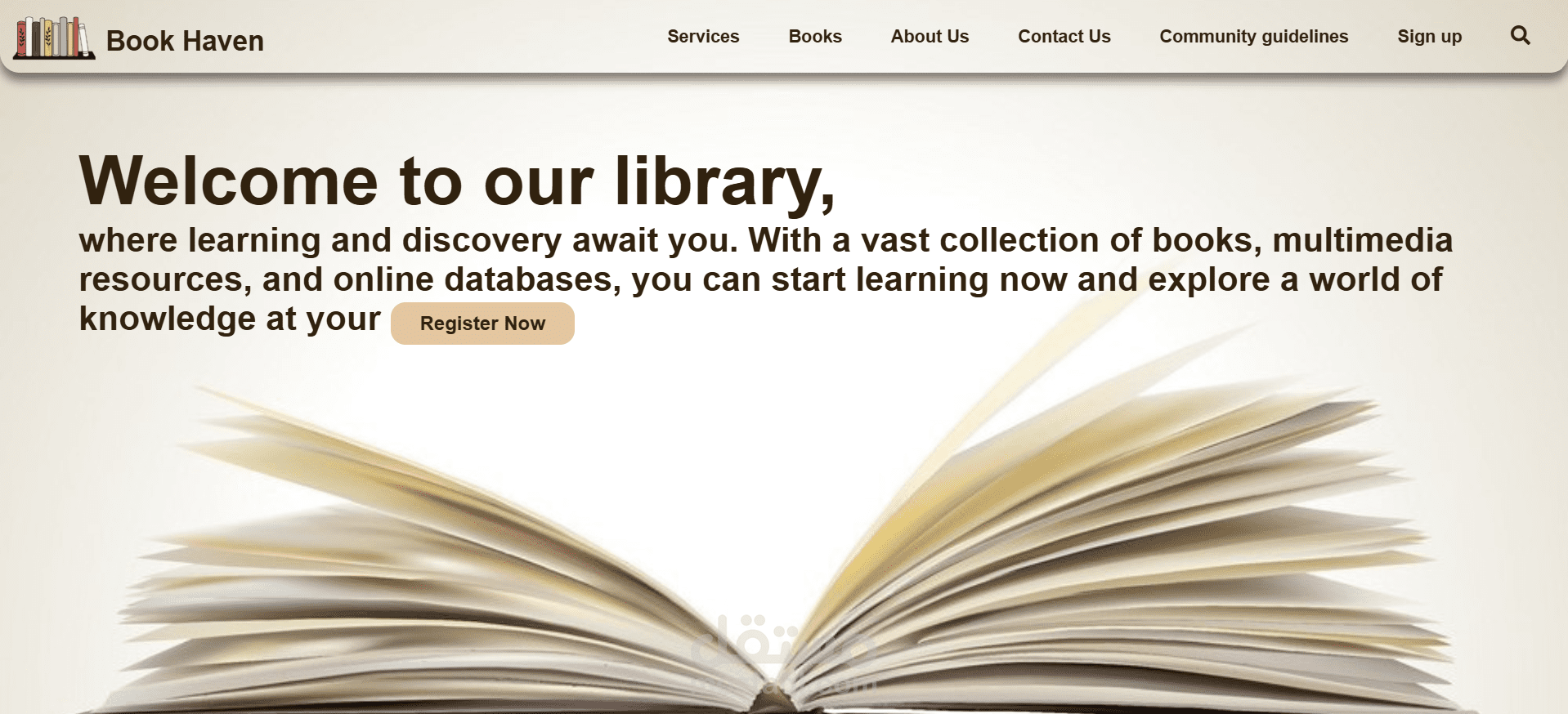 موقع مكتبة إلكترونية (Full Stack باستخدام Django) لإدارة استعارة وتجديد الكتب