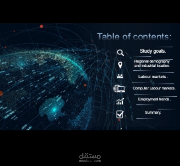 تصميم عرض تقديمي احترافي (PowerPoint / Canva)
