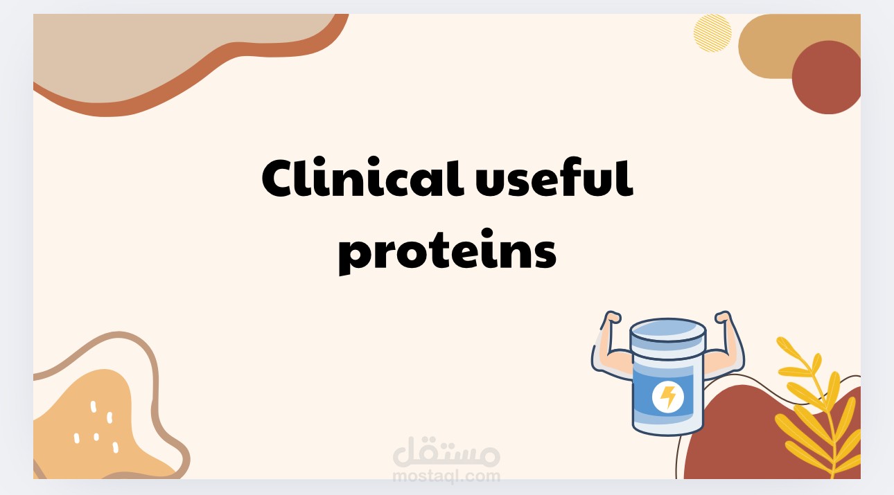 Clinical useful proteins
