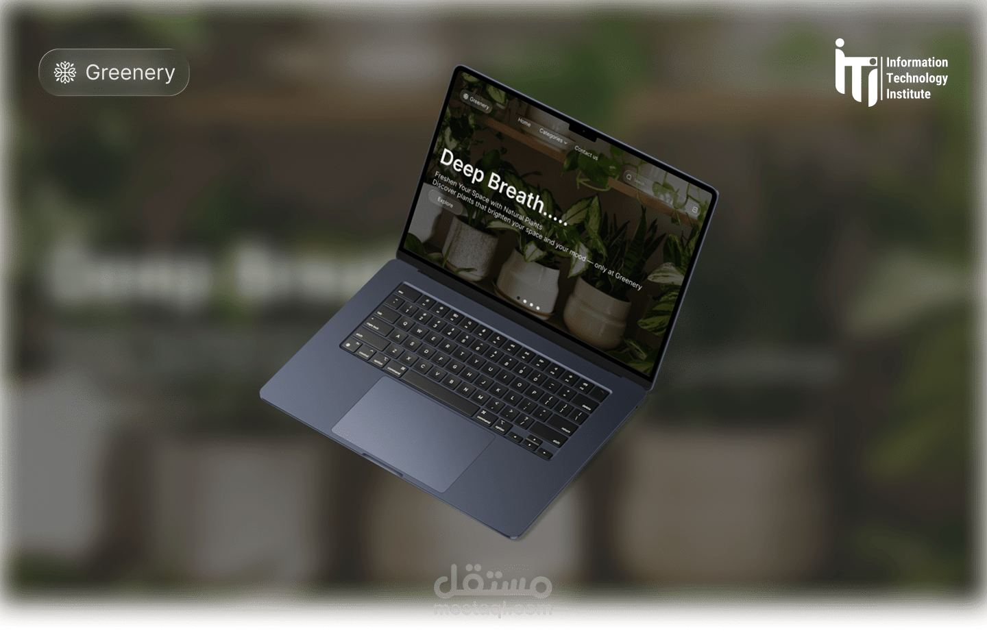 متجر الكتروني للنباتات - Greenery