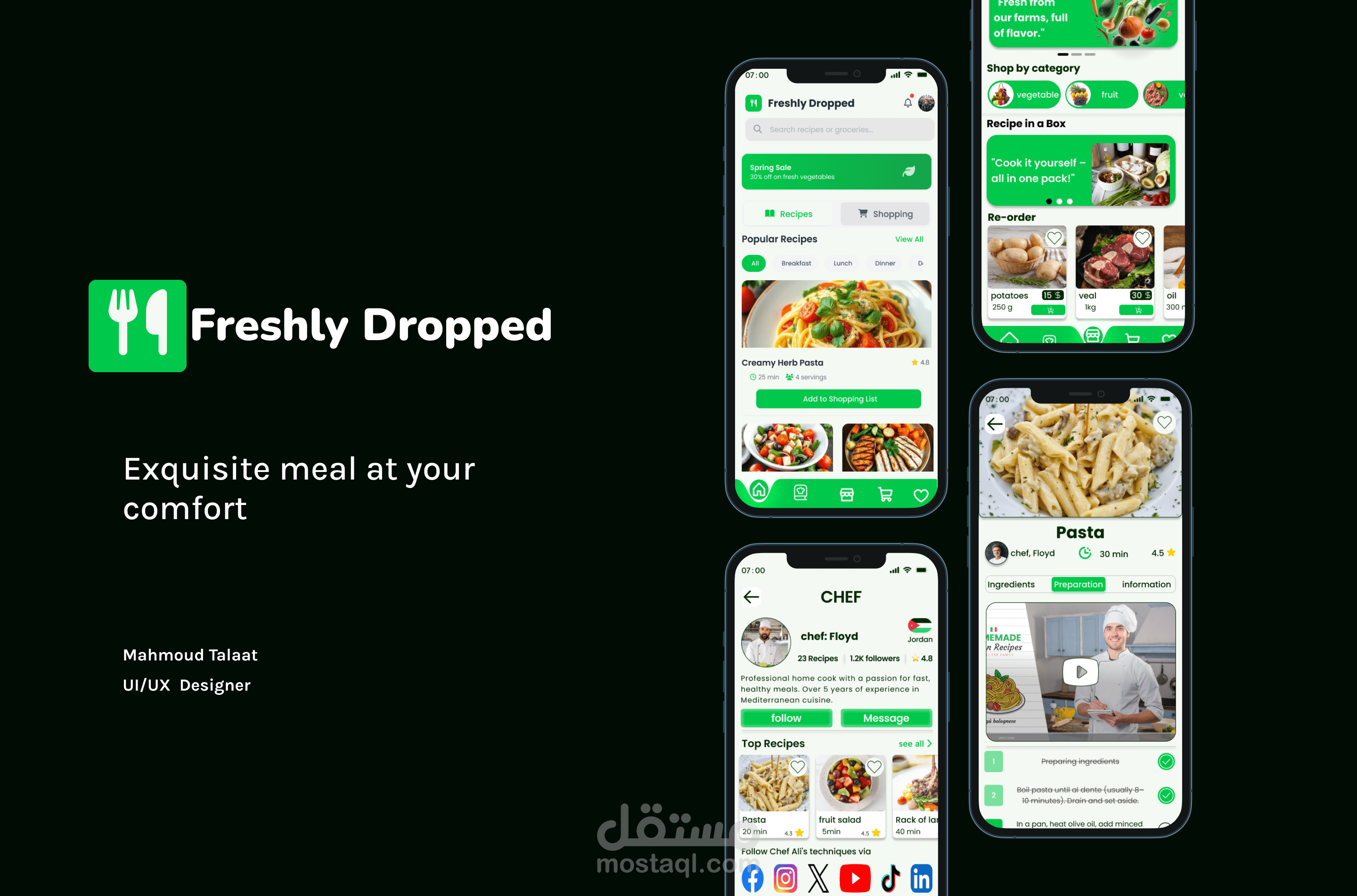 Freshly Dropped – UI/UX Design