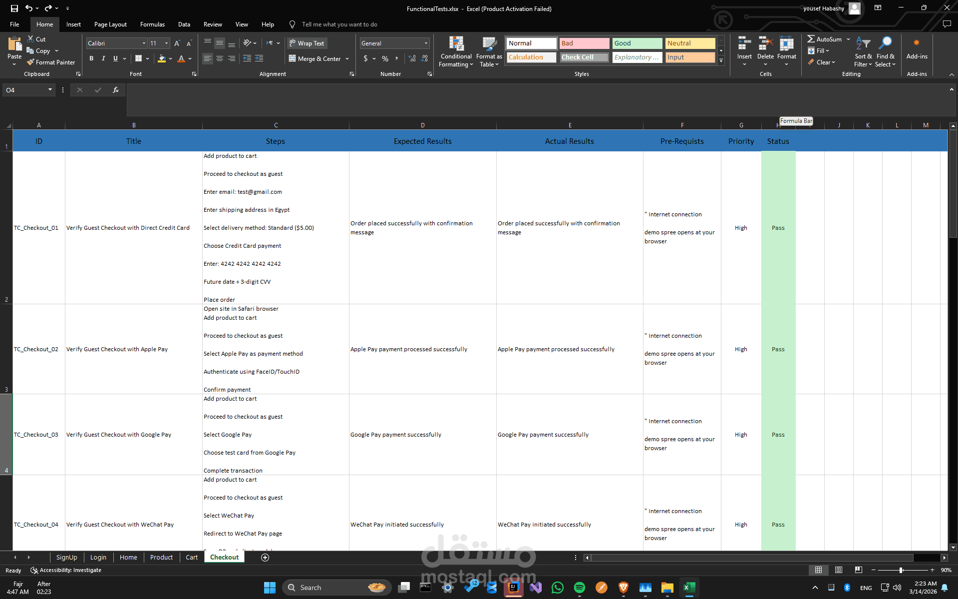 Automation Test Store