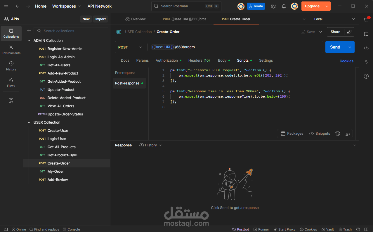 E-Commerce System API Testing
