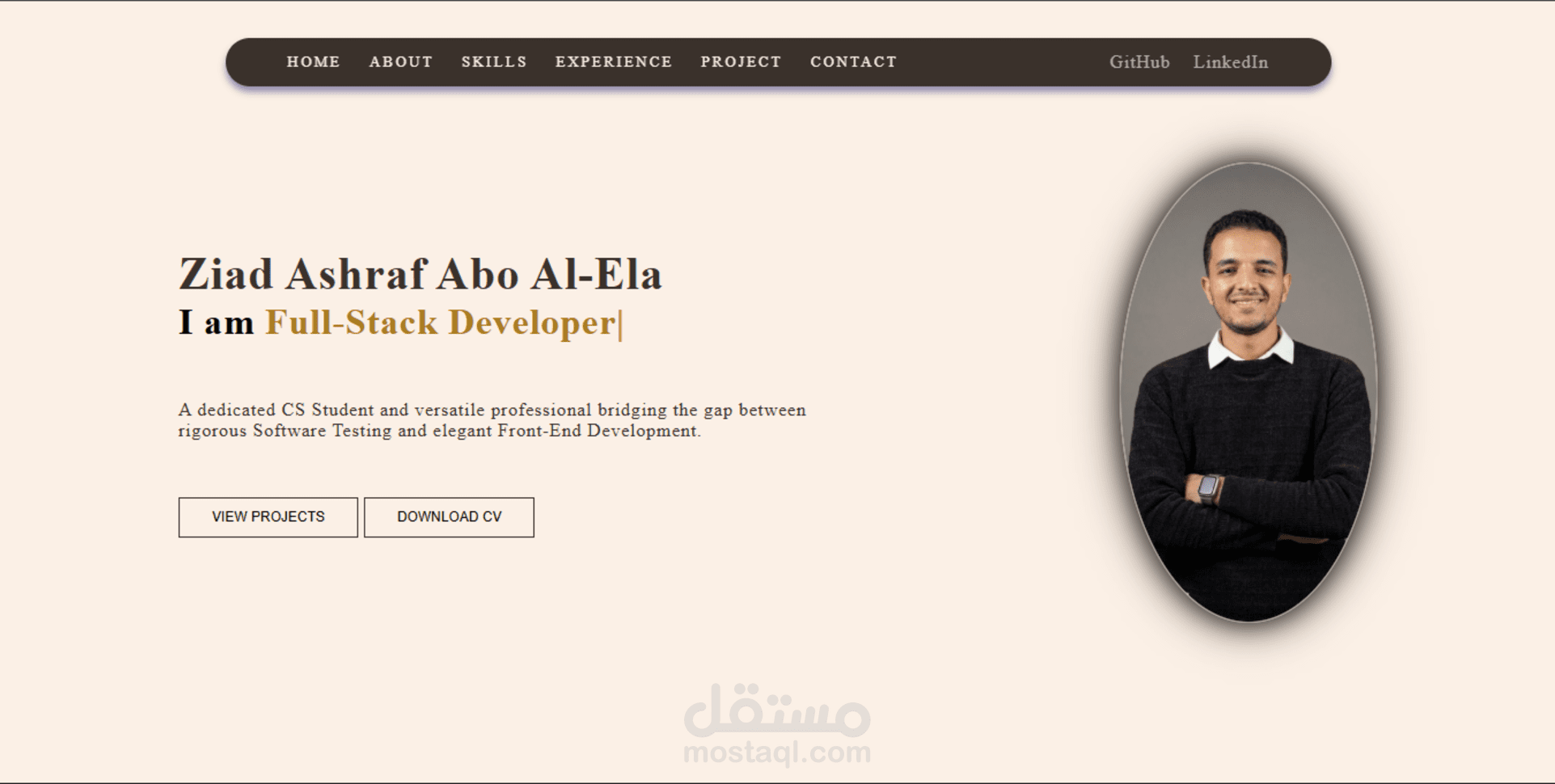 تانشاء Portfolio احترافي لعرض معرض اعمالك