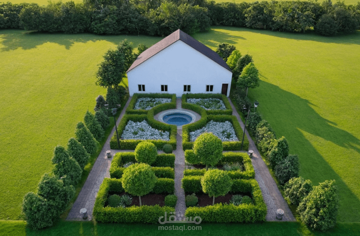 French-Style Villa Landscape Design