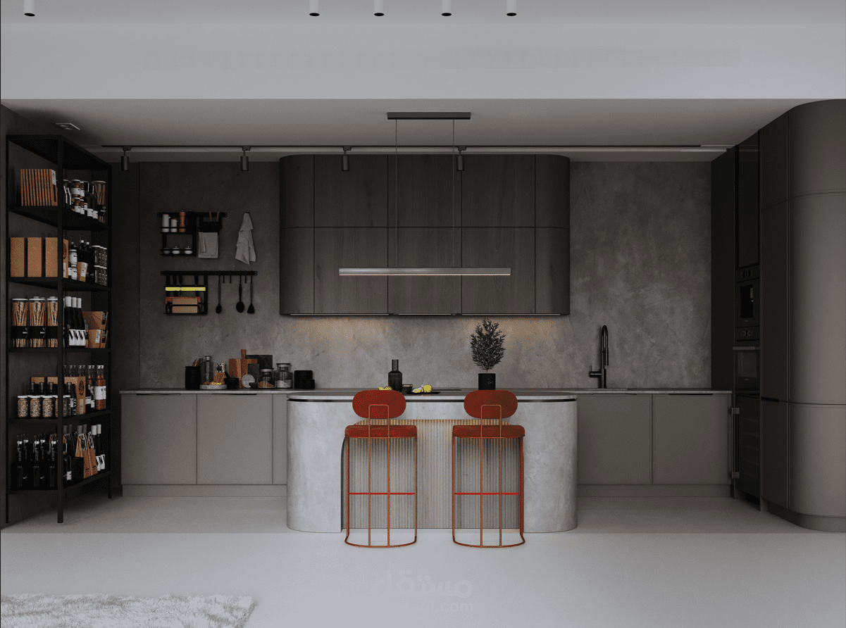 تصميم مطبخ ثلاثي الأبعاد - 3D Kitchen Design