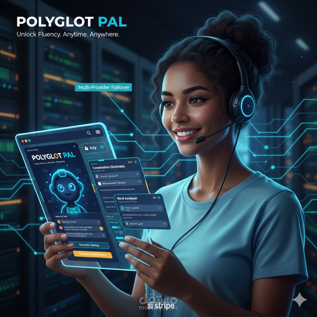 Polyglot Pal رفيقك اللغوي الذكي