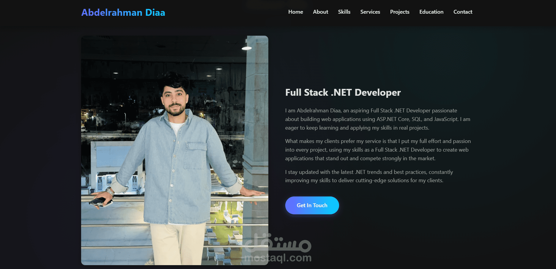 Personal Portfolio Website