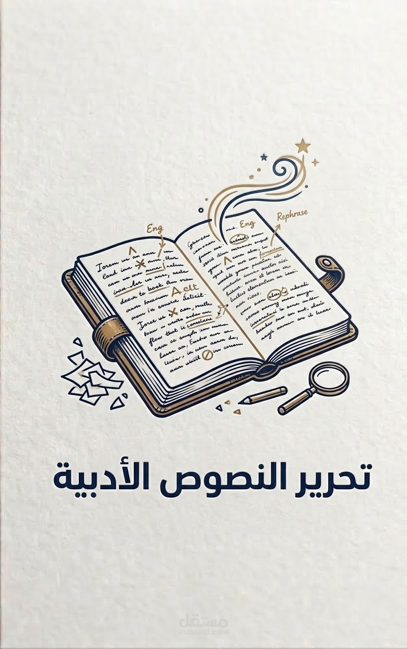 تحرير أدبي لرواية