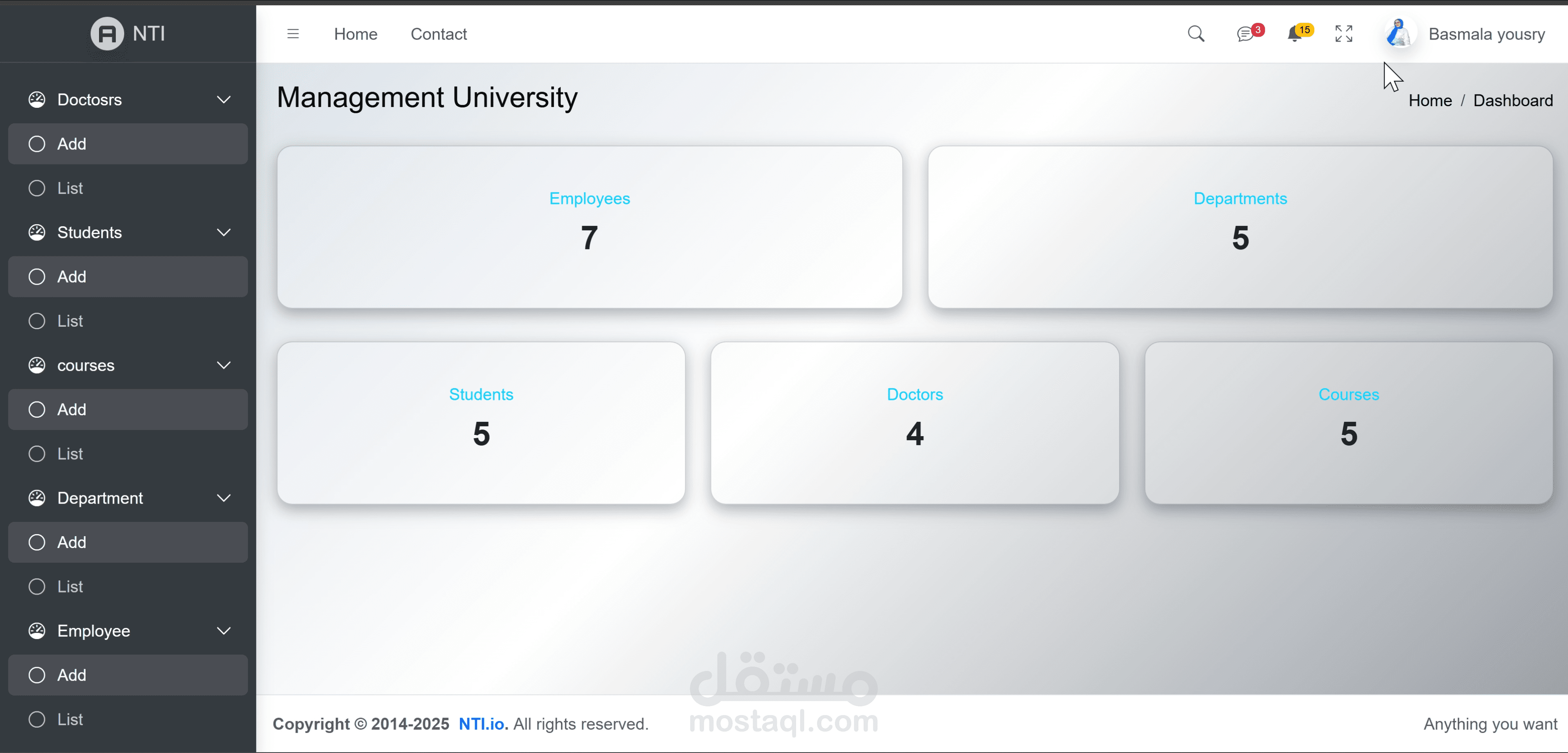 University  Management System