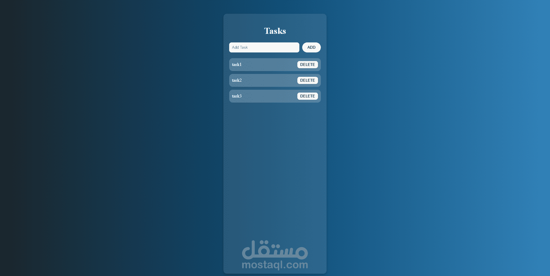 تطبيق To-Do List (قائمة المهام)