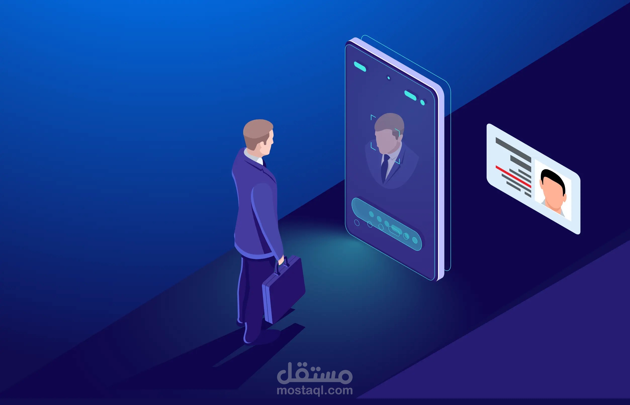 نظام حضور ذكي باستخدام التعرف على الوجه
