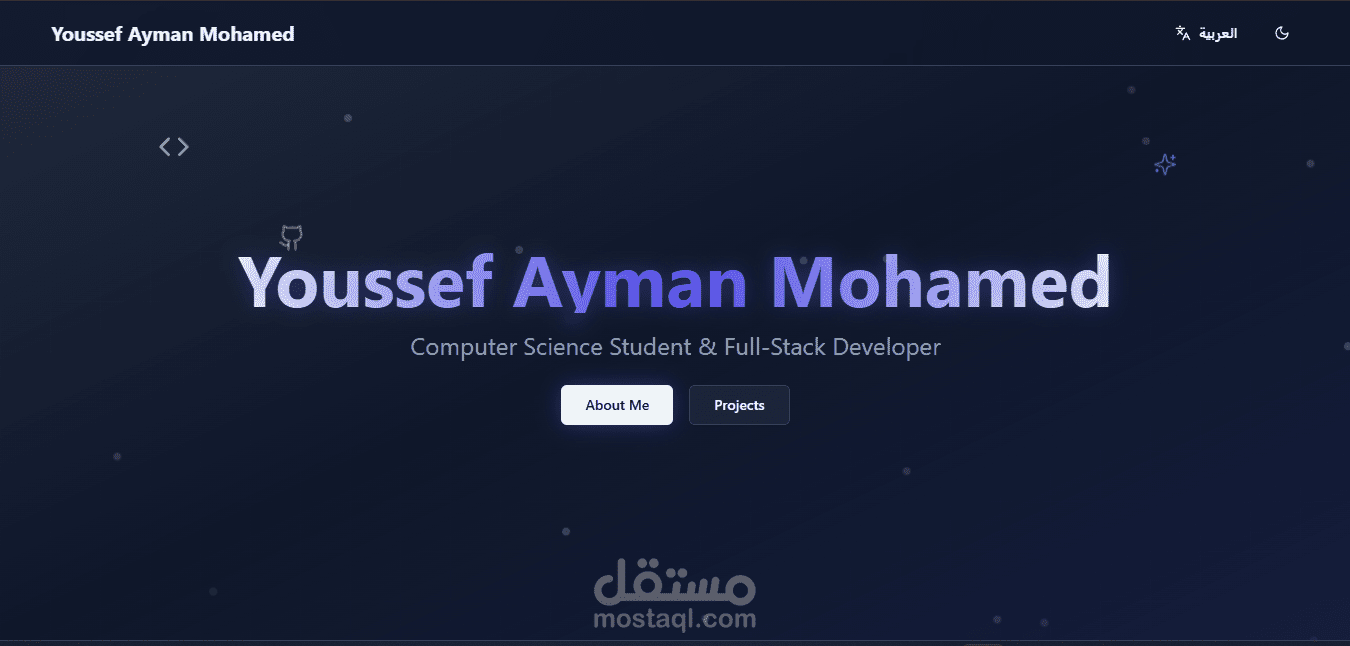موقع بروتفليو خاص