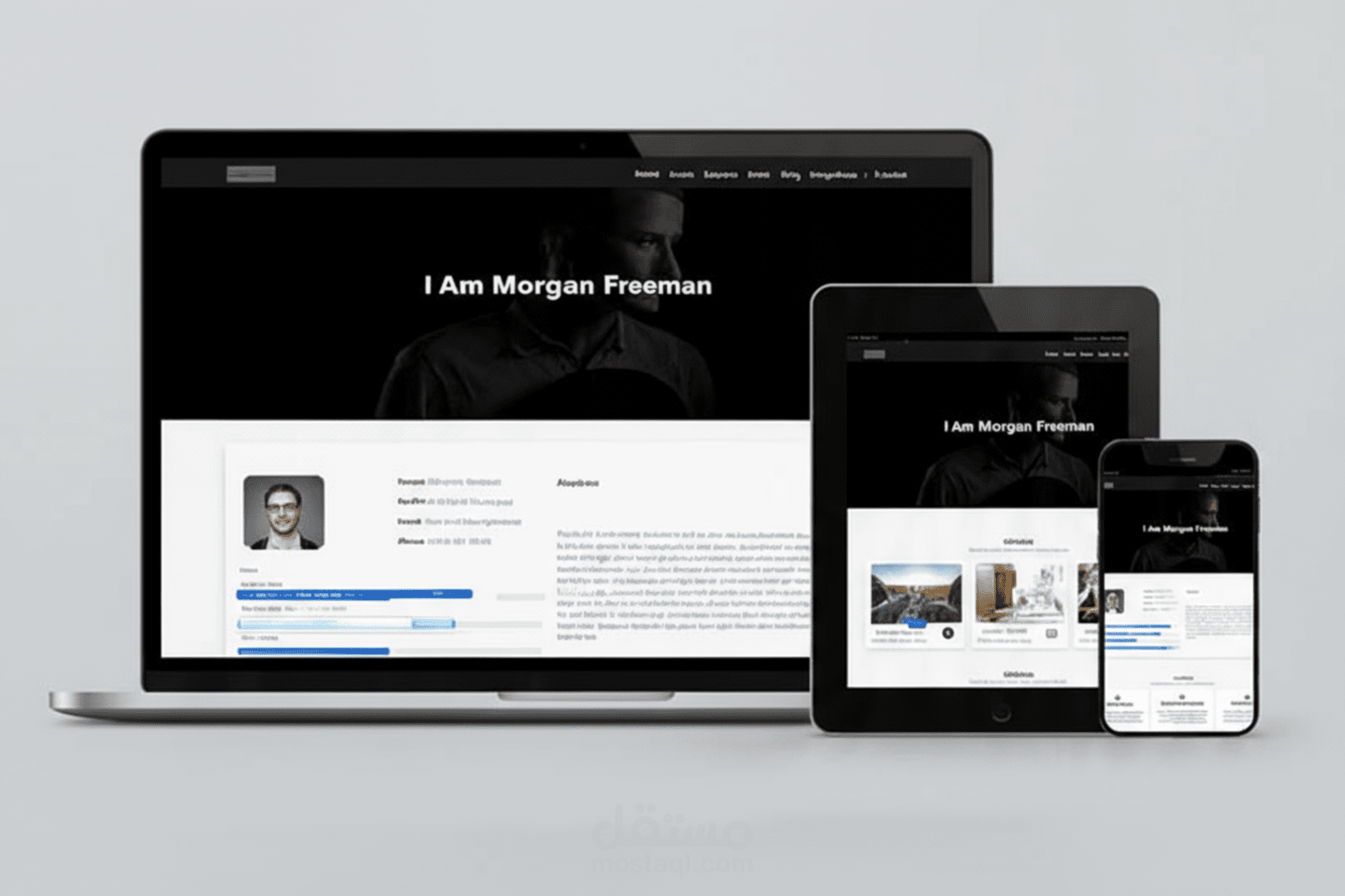 برتفوليو احترافي يُبرز أعمالك بأفضل صورة