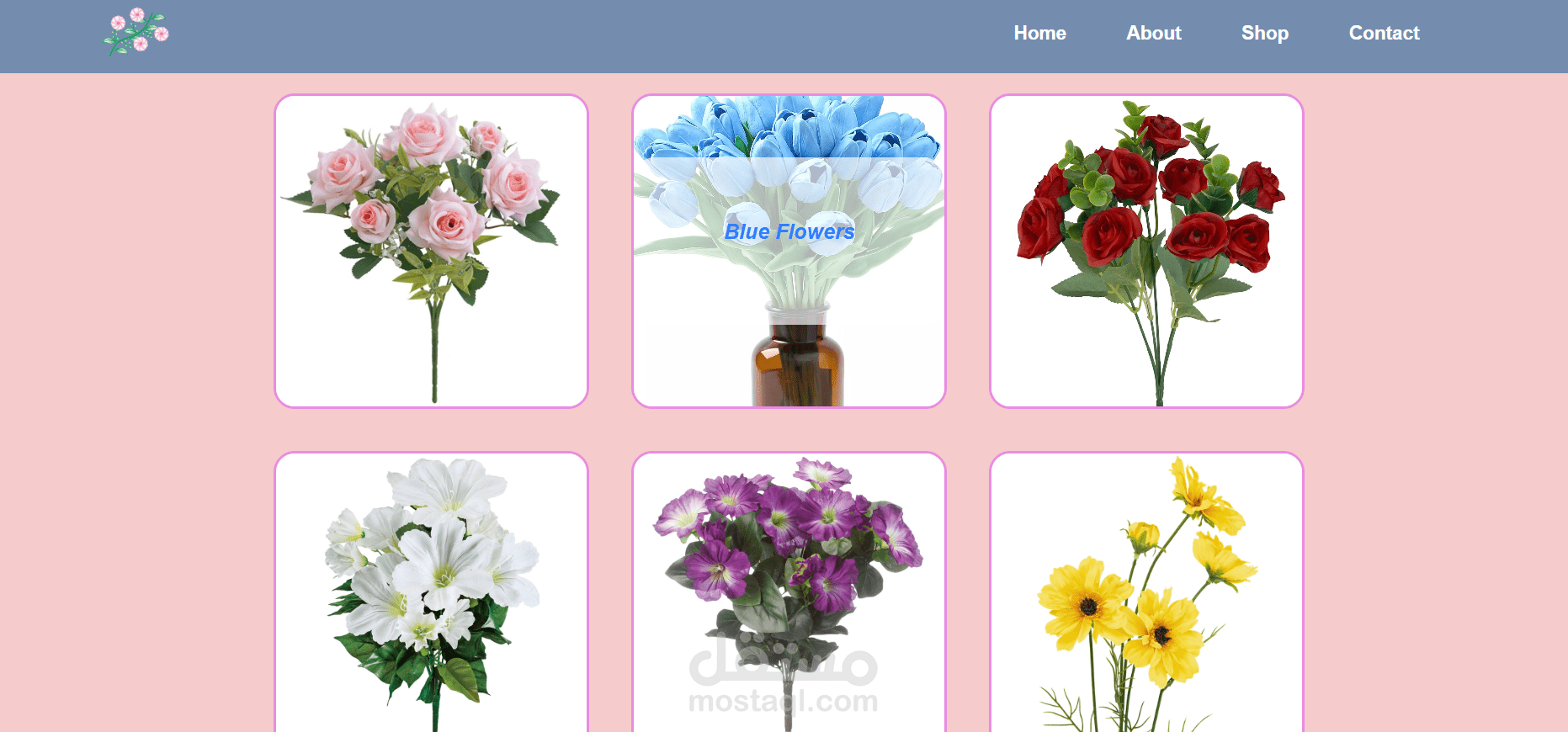 Flowers Shop Website