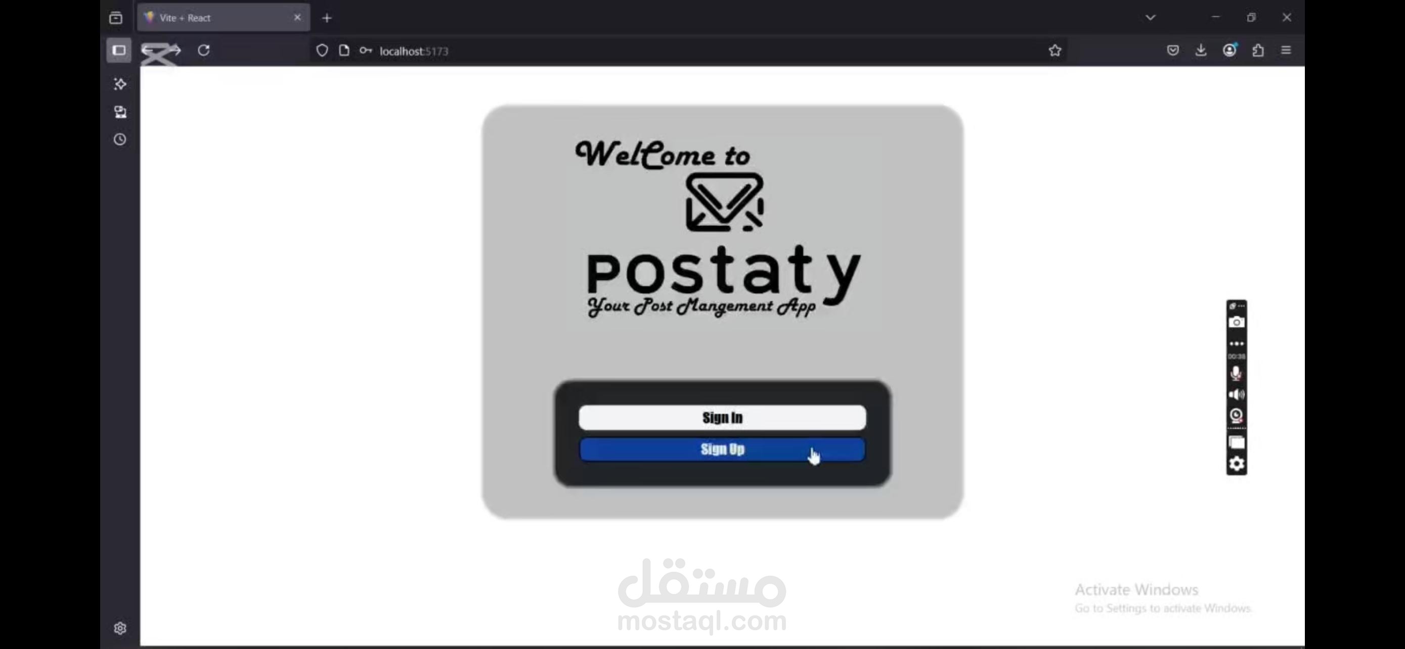 Postaty – a Post Management Web Application