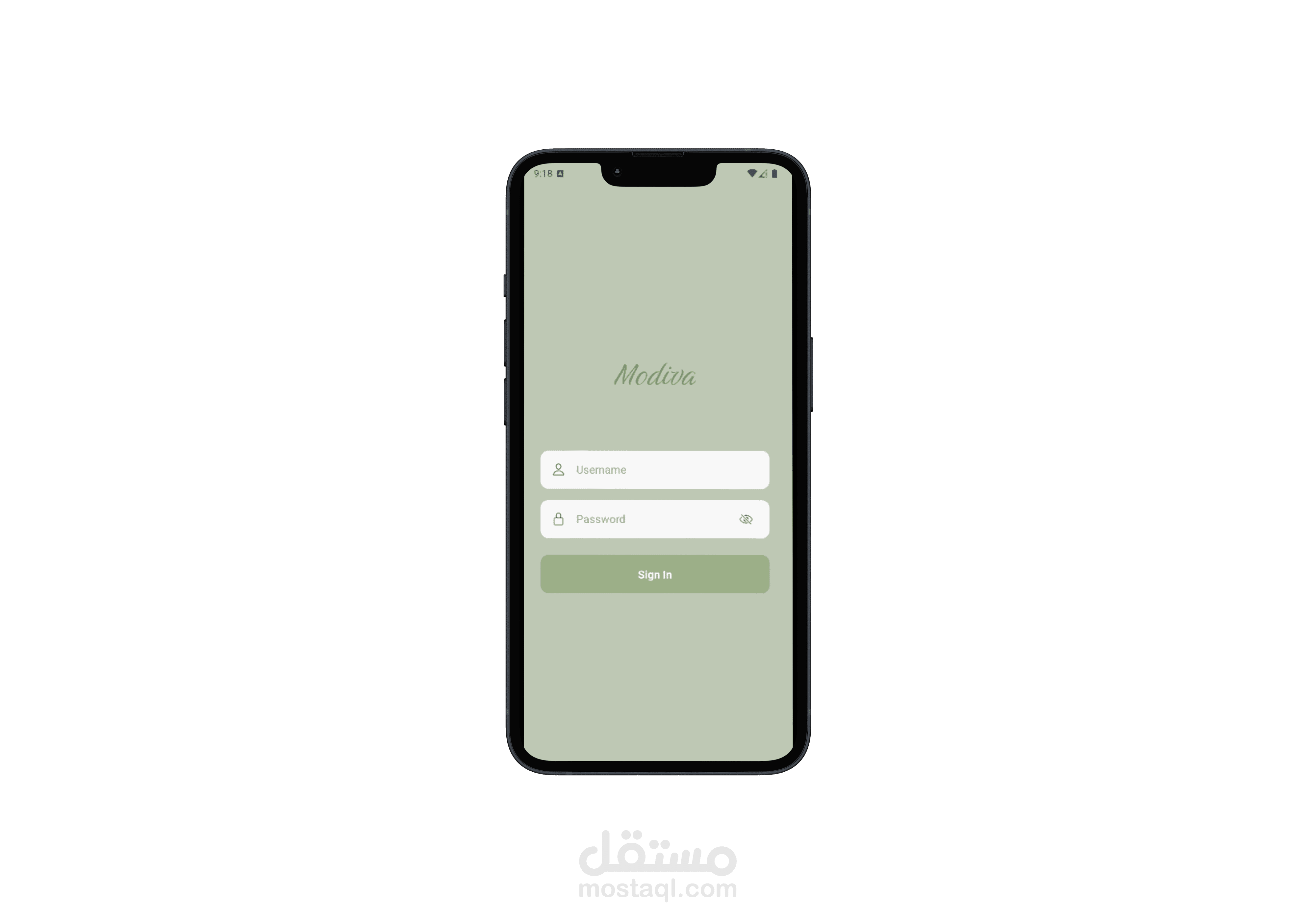 تطبيق موبايل لمتجر إلكتروني تم تطويره باستخدام React Native