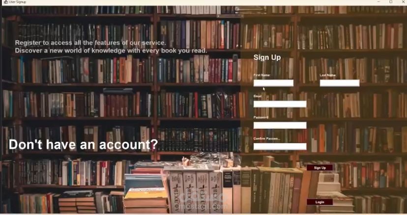 library management system