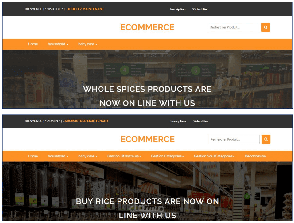 Design and Development of an E-commerce Web Application